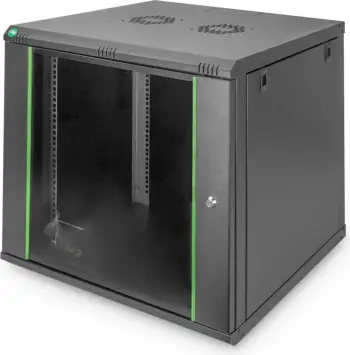 Kasë muri Digitus Dynamic 12U 607x600x600mm, e zezë