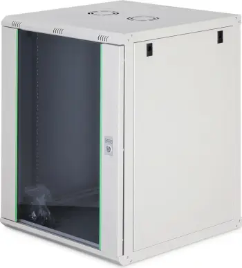 Kasë rrjeti Digitus Dynamic Basic 16U 600x600mm, xham, gri