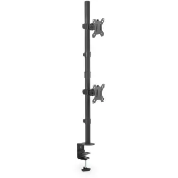 Mbajtës tavoline për monitorë Digitus DA-90438, për 2 monitorë 15"-32", montim me kapëse, i zi