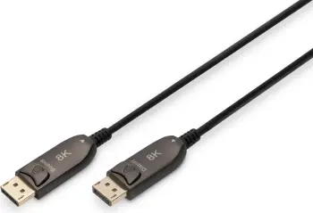 Kabllo Digitus DisplayPort - DisplayPort, 10 m, AK-340107-100-S, e zezë