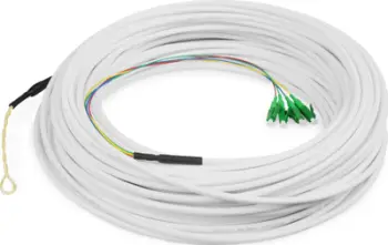 Kabllo fibër optike Digitus FTTH Drop SM, 4 fibra SM, LC APC, 30m