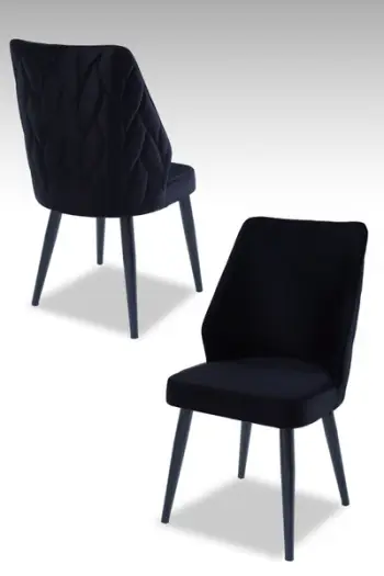 Set Karrigesh (2 Copë) Pufi, zezë