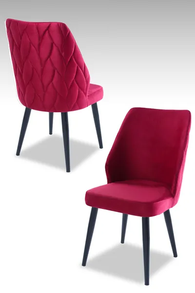 Set Karrigesh (2 Copë) Pufi, kuqe tulle, zezë - 1