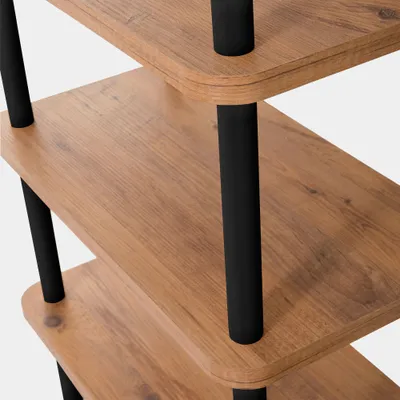 Raft librash Hanah Home Gala, i zi, Atlantic Pine - 2