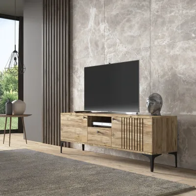 Komodinë për TV FRN, pishë atlantike - 2