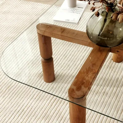 Tavolinë kafeje Hanah Home, Kei, ngjyrë arre - 6