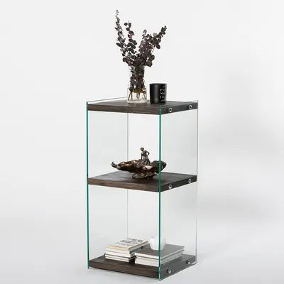 Raft librash Hanah Home, Aqua 2, ngjyrë antracit - 4