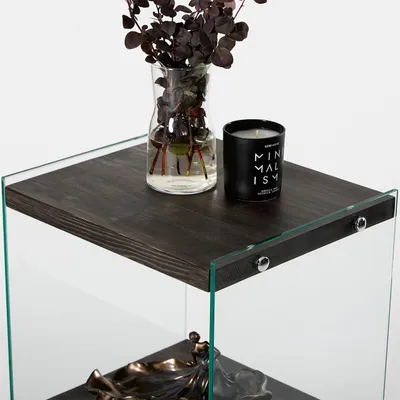Raft librash Hanah Home, Aqua 2, ngjyrë antracit - 6