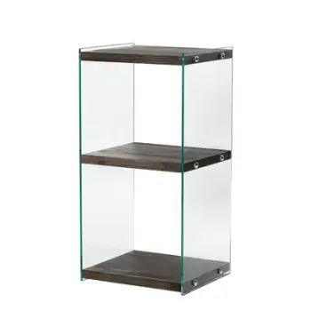 Raft librash Hanah Home, Aqua 2, ngjyrë antracit
