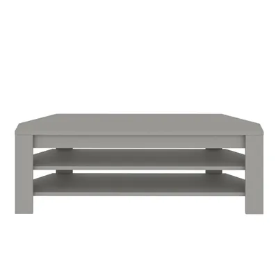 Komodinë për TV Corner, gri - 6