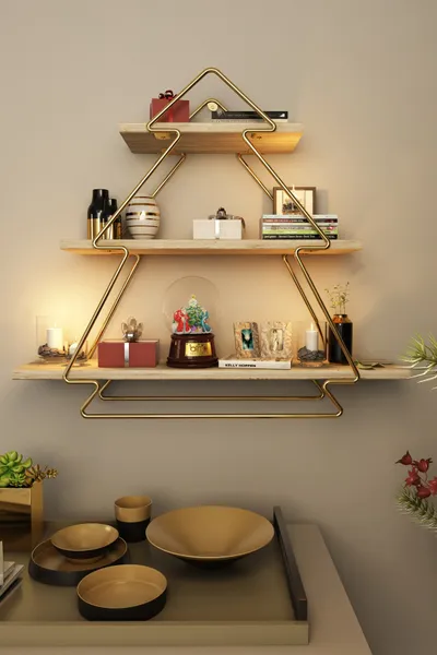 Raft Muri Duvar Rafı, Tezgah Üstü Kullanım, artë, kafe - 6