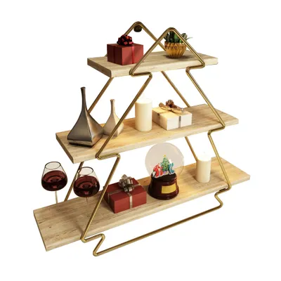 Raft Muri Duvar Rafı, Tezgah Üstü Kullanım, artë, kafe - 8