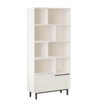 Raft librash Hanah Home, On4-W, ngjyrë e bardhë