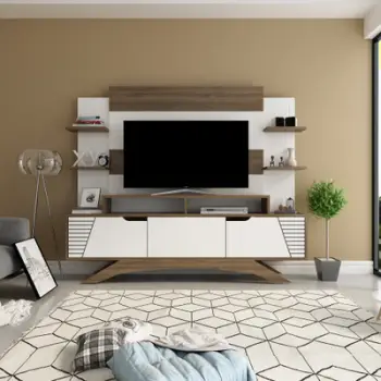 Njësi TV Deparo, arrë, bardhë