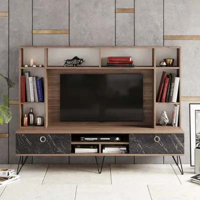 Njësi TV Lorenz, arrë, zezë - 3