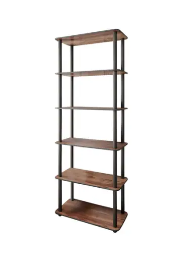 Librari / Raft Librash Bookcase 6 Rect, lejthi