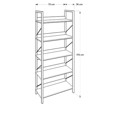 Librari / Raft Librash Ktp, lejthi - 6