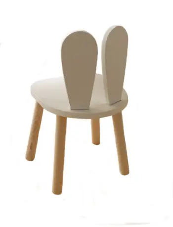 Karrige për Fëmijë Bunny Chair, bardhë
