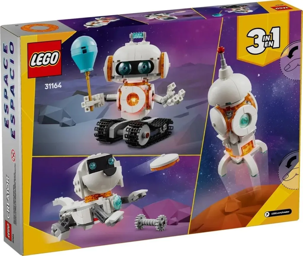 Set LEGO Creator 31164 Space Robot, 407 pjesë - 2