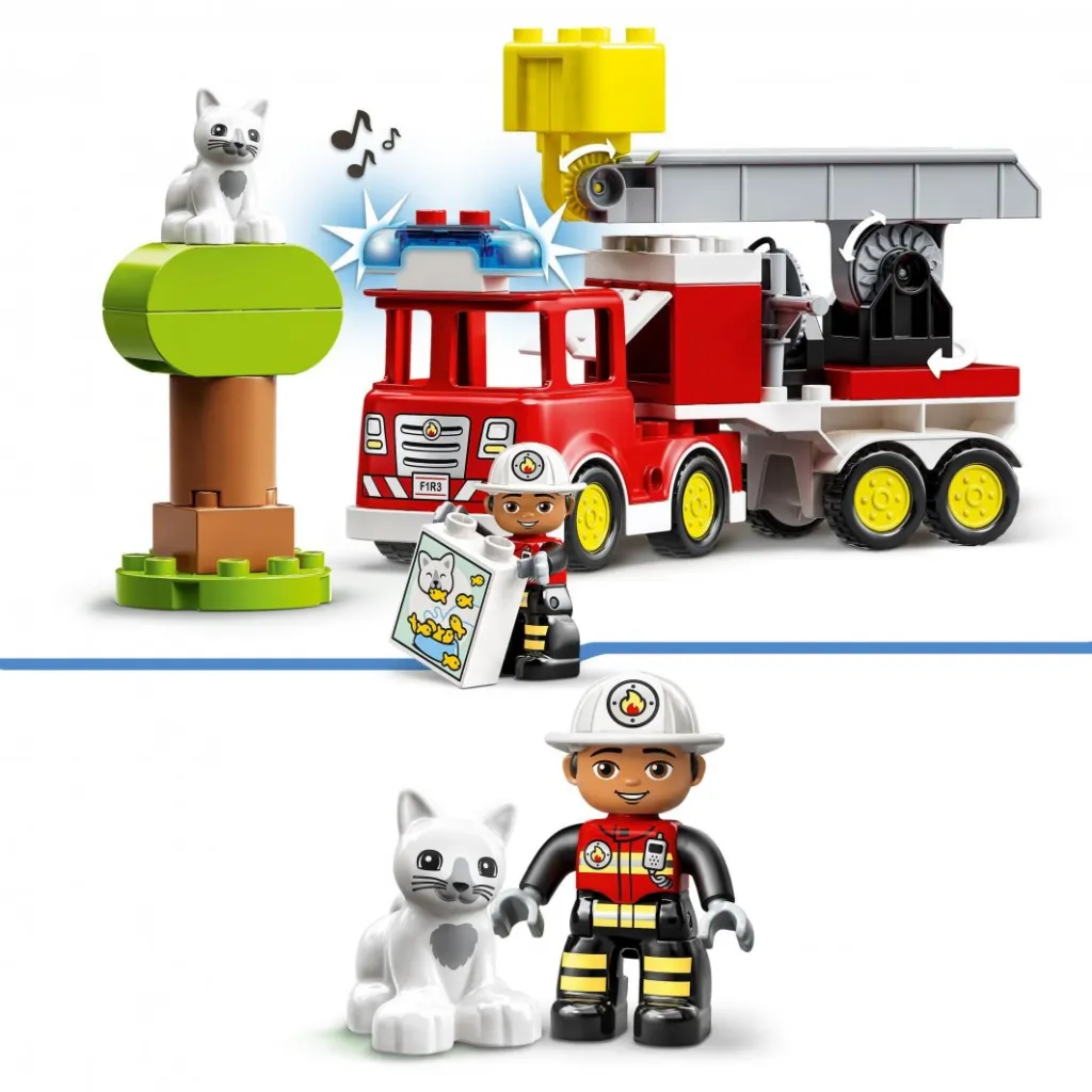Set LEGO DUPLO® 10969 Fire truck, 21 pjesë - 3