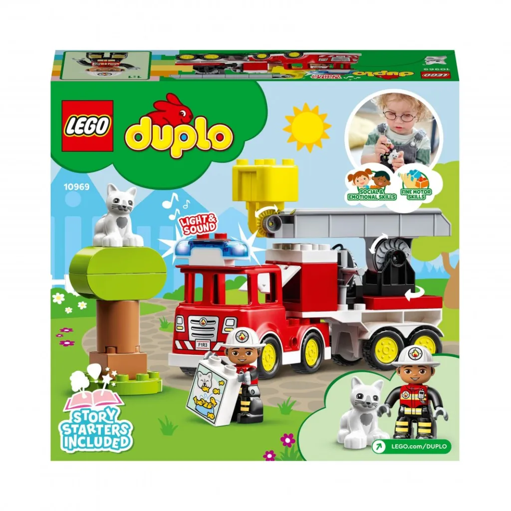 Set LEGO DUPLO® 10969 Fire truck, 21 pjesë - 7