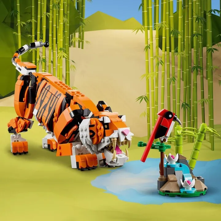 Set LEGO Creator 31129 Majestic Tiger - 4