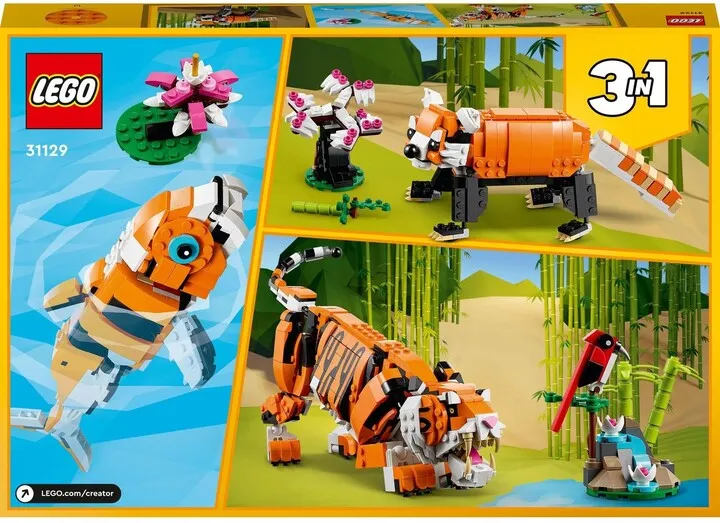 Set LEGO Creator 31129 Majestic Tiger - 8