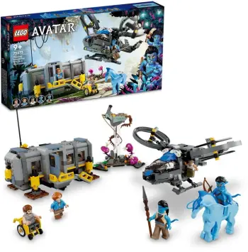 Set LEGO® Avatar 75573 Flying Mountains: Station 26 and RDA Samson, 887 pjesë