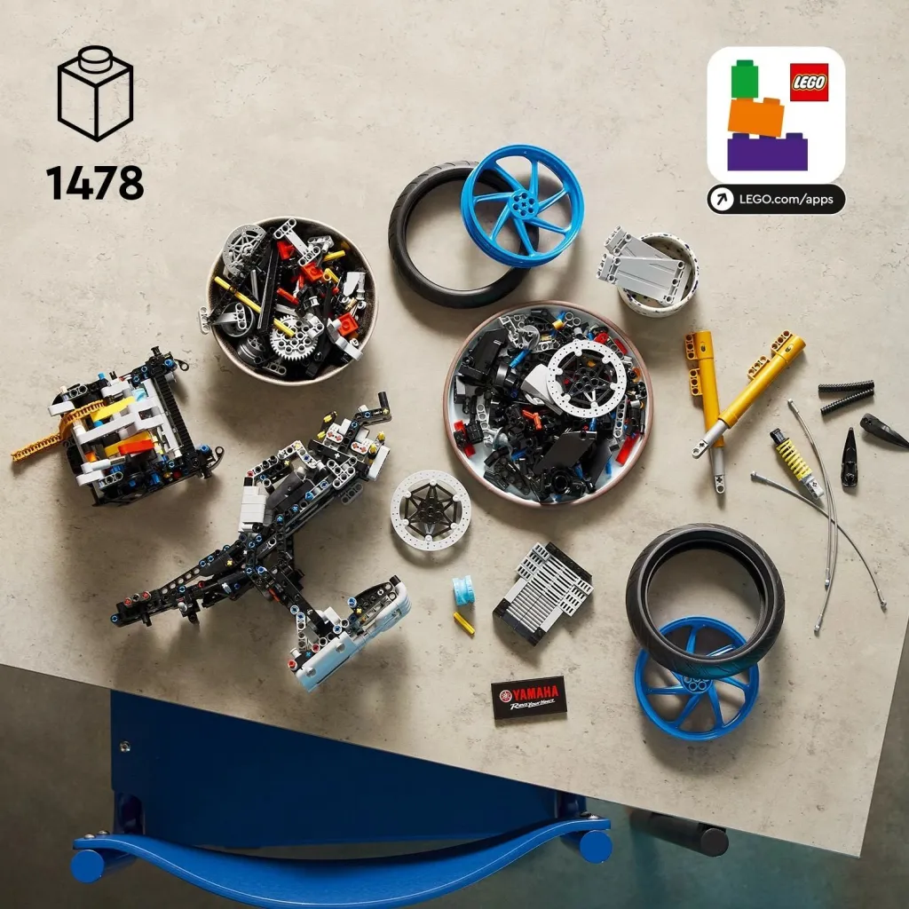 Lodër LEGO® Technic 42159 Yamaha MT-10 SP - 6