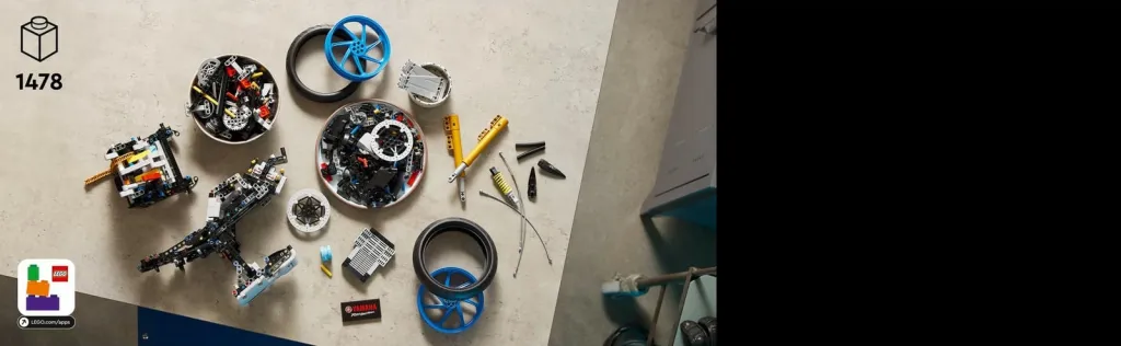 Lodër LEGO® Technic 42159 Yamaha MT-10 SP - 7