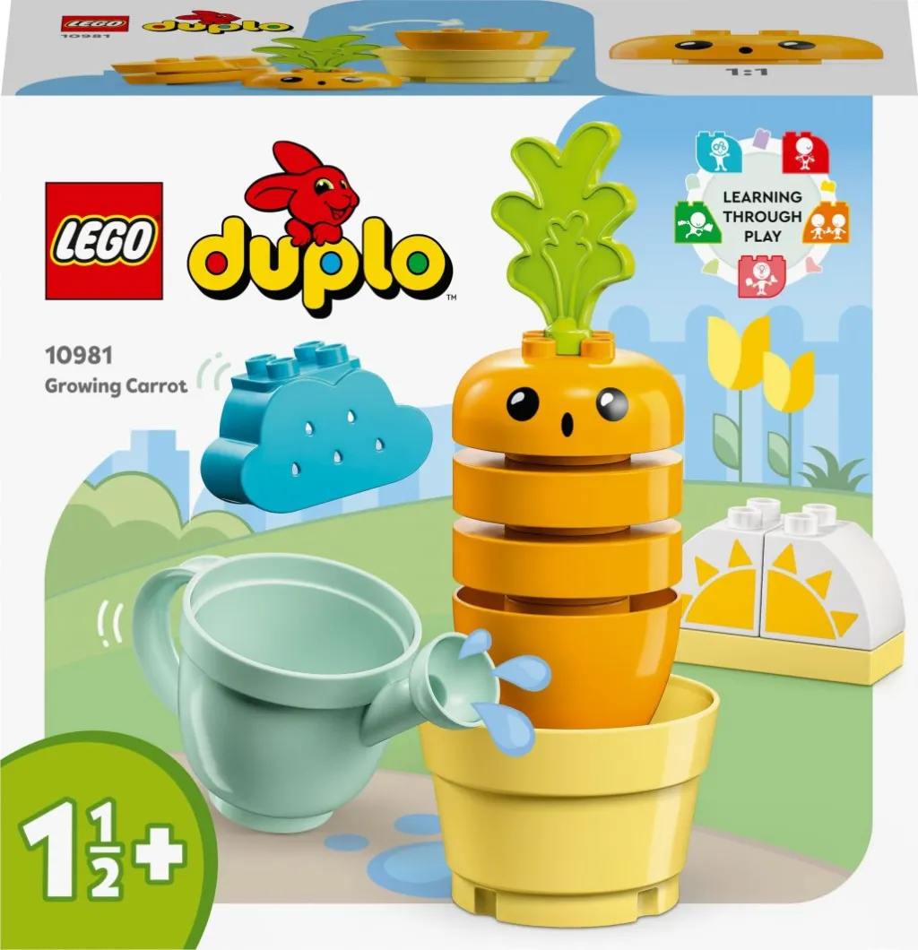 Set LEGO® DUPLO® 10981 Growing Carrots, 11 pjesë - 1