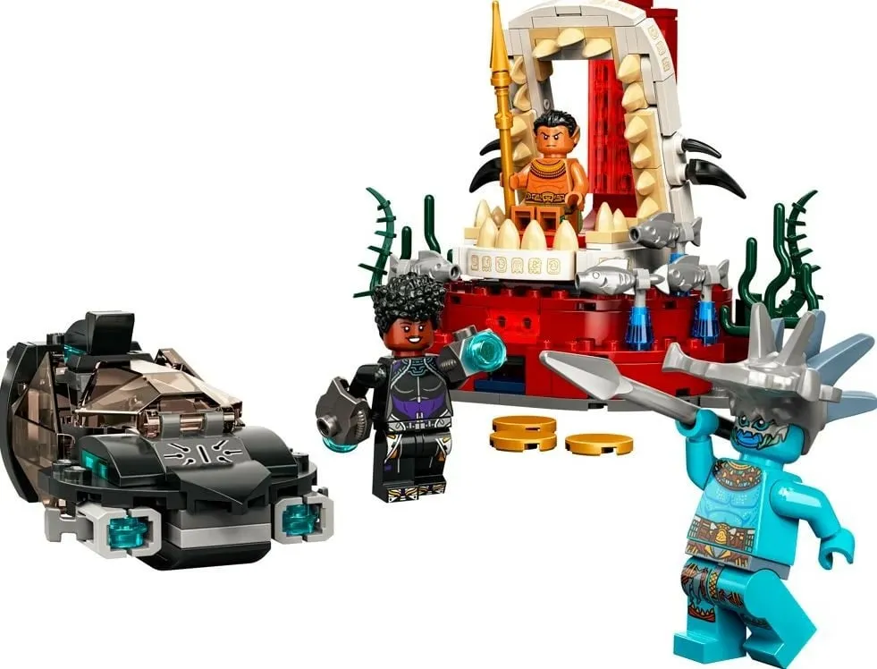 Set LEGO® Marvel 76213 King Namor's Throne Room, 355 pjesë - 6