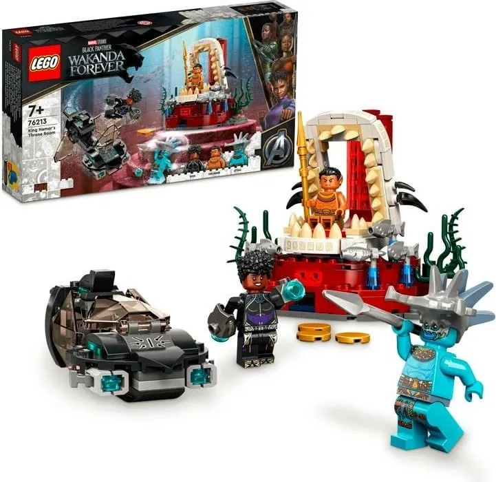 Set LEGO® Marvel 76213 King Namor's Throne Room, 355 pjesë - 8