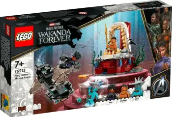 Set LEGO® Marvel 76213 King Namor's Throne Room, 355 pjesë
