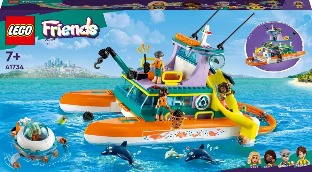 Set LEGO® Friends 41734 Sea Rescue Ship - 1
