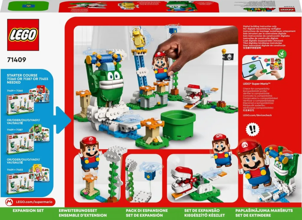 Set zgjerimi LEGO® Super Mario™ 71409 Big Spike Cloud Challenge, 540 pjesë - 9