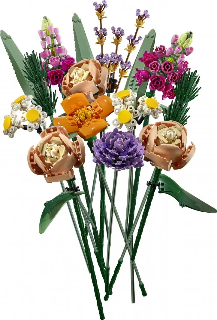 Set LEGO Creator Expert: Flower Bouquet (10280), 756 elemente - 6