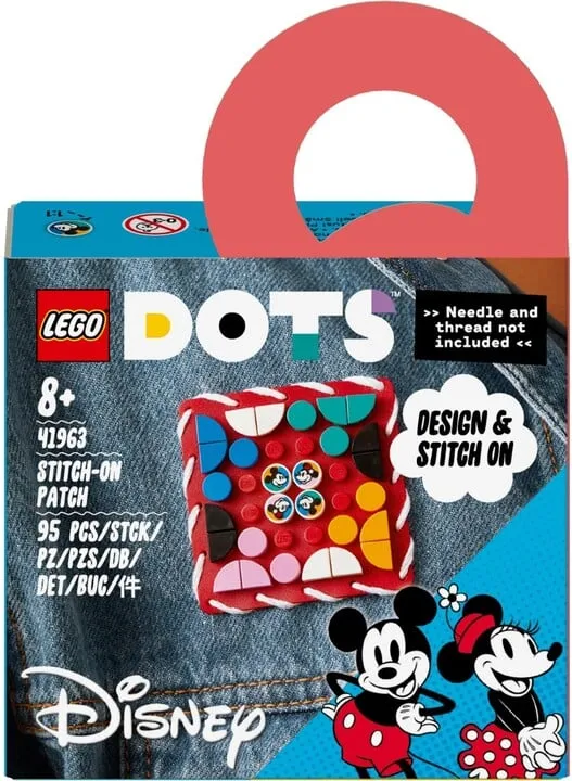 Set LEGO® DOTS 41963 Patch Mickey Mouse and Minnie Mouse - 10