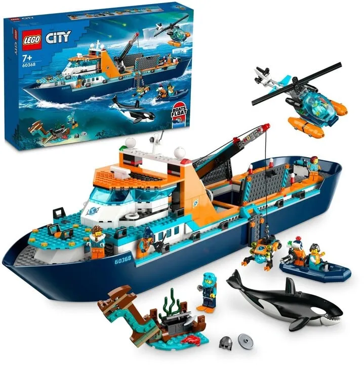 Set LEGO® City 60368 Arctic Exploration Ship, 815 pjesë - 1