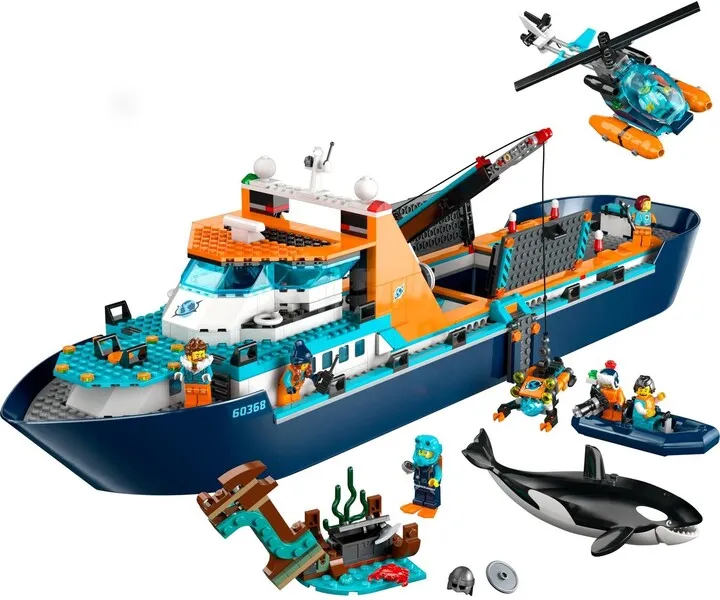 Set LEGO® City 60368 Arctic Exploration Ship, 815 pjesë - 2