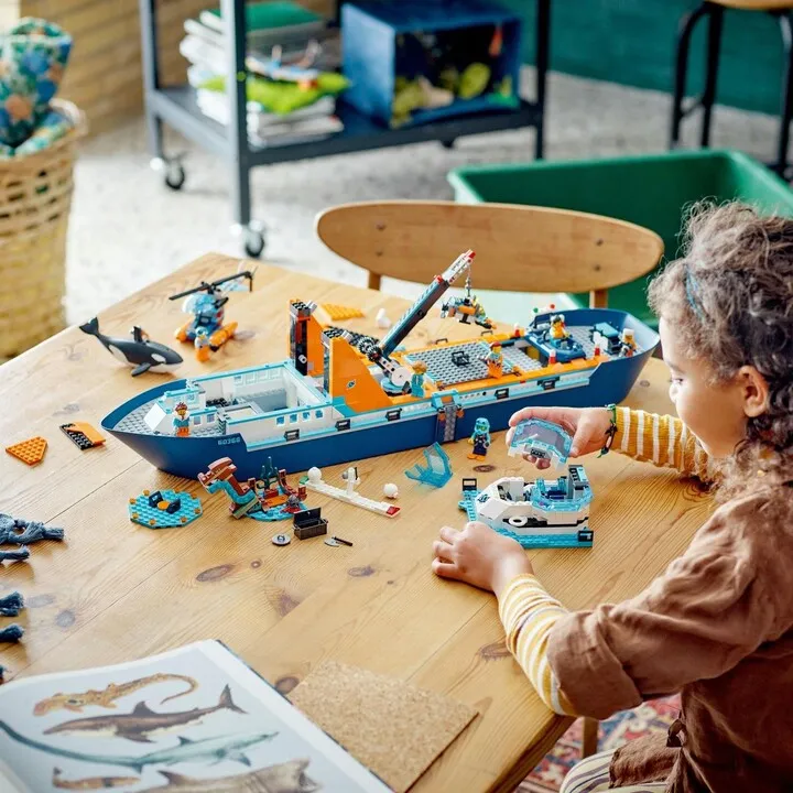 Set LEGO® City 60368 Arctic Exploration Ship, 815 pjesë - 4