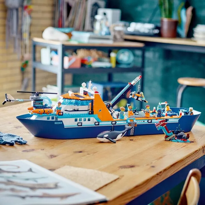 Set LEGO® City 60368 Arctic Exploration Ship, 815 pjesë - 5