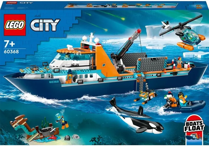 Set LEGO® City 60368 Arctic Exploration Ship, 815 pjesë - 9