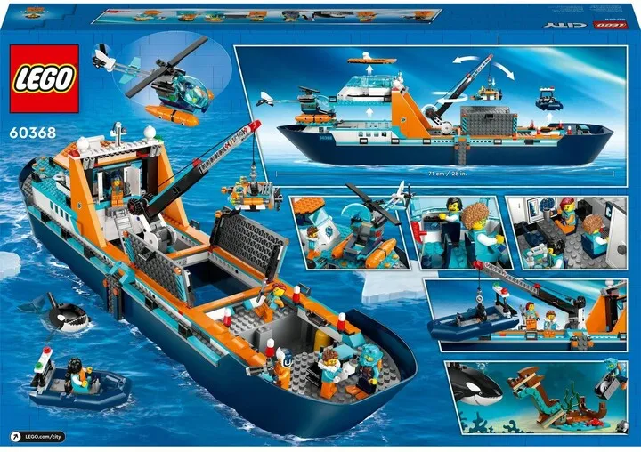 Set LEGO® City 60368 Arctic Exploration Ship, 815 pjesë - 10
