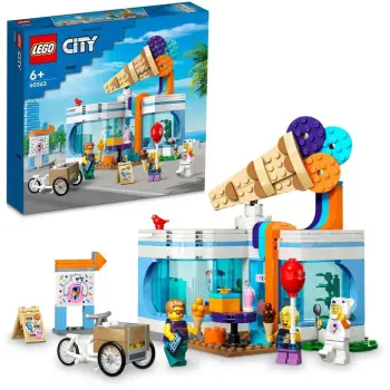 Set LEGO® City 60363 Ice Cream Shop, 296 pjesë