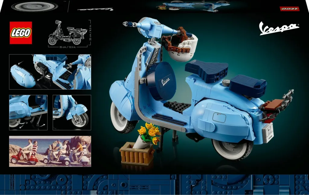 Set LEGO Creator Expert 10298 Vespa 125, 1103 pjesë - 4