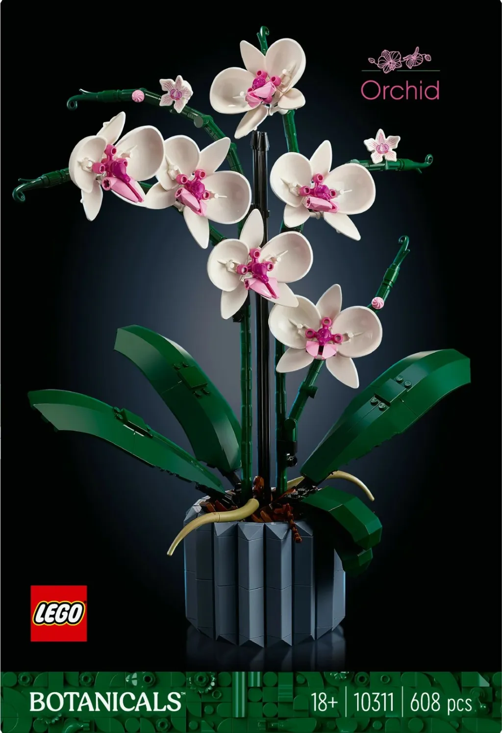 Set LEGO Creator Expert 10311 Orchid, 608 pjesë - 17