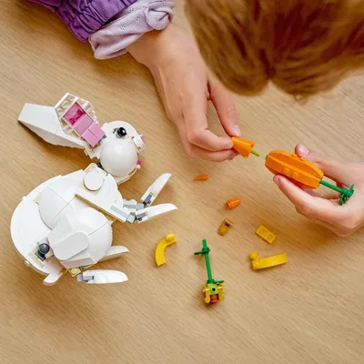 Set LEGO® Creator 31133 White Rabbit, 258 pjesë - 4