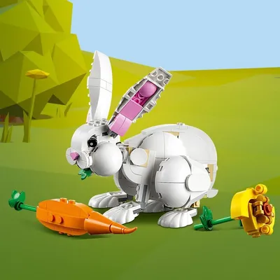 Set LEGO® Creator 31133 White Rabbit, 258 pjesë - 6