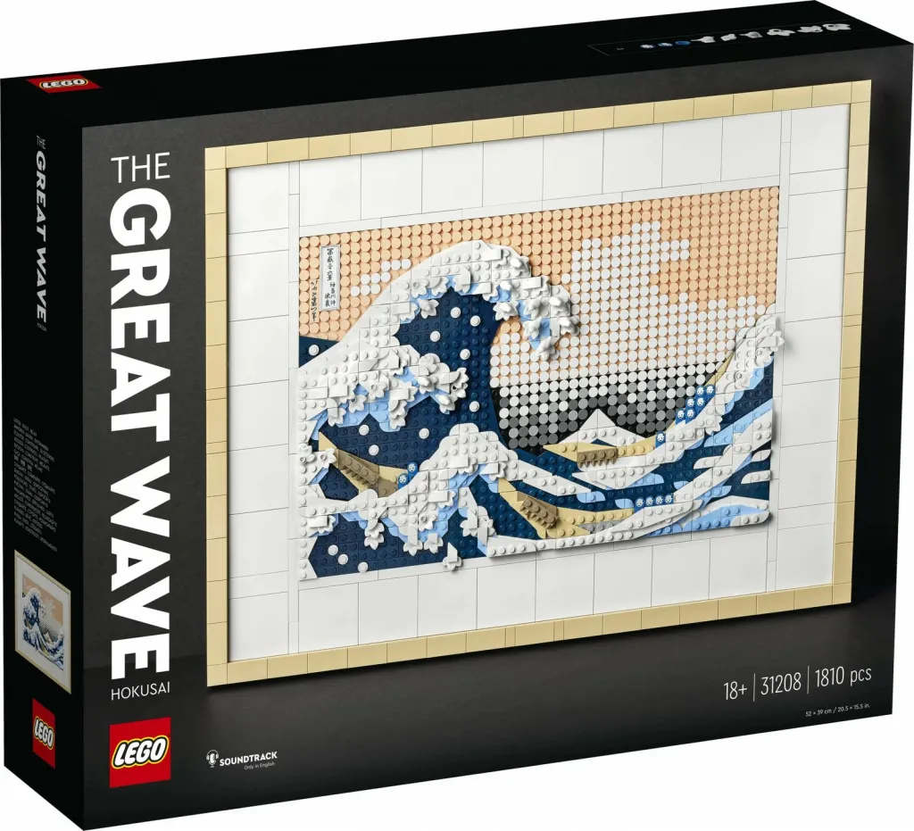Set LEGO® Art 31208 Hokusai - The Great Wave, 1810 pjesë - 4